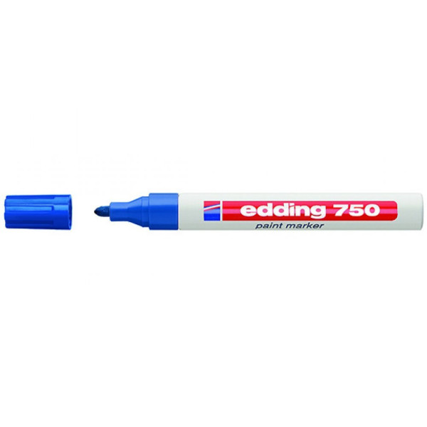 ΜΑΡΚΑΔΟΡΟΣ ΑΝΕΞΙΤΗΛΟΣ EDDING 750 2–4 mm ΜΠΛΕ