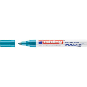 ΜΑΡΚΑΔΟΡΟΣ ΑΝΕΞΙΤΗΛΟΣ EDDING 750 2–4 mm ΓΑΛΑΖΙΟ ΜΑΡΚΑΔΟΡΟΣ ΑΝΕΞΙΤΗΛΟΣ EDDING 750 2–4 mm ΓΑΛΑΖΙΟ