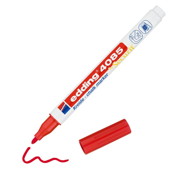 EDDING  CHALK MARKER 4085 ΚΟΚΚΙΝΟ
