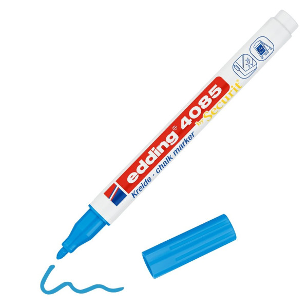 EDDING  CHALK MARKER 4085 ΜΠΛΕ ΑΝΟΙΧΤΟ