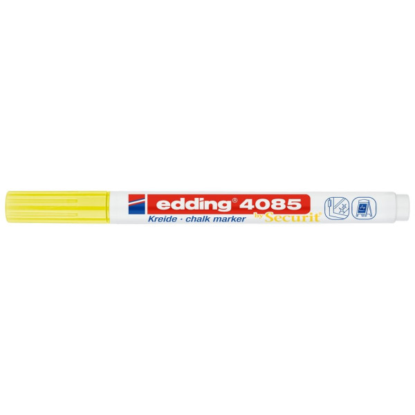 EDDING  CHALK MARKER 4085 ΚΙΤΡΙΝΟ ΦΩΣΦΟΡΟΥΧΟ