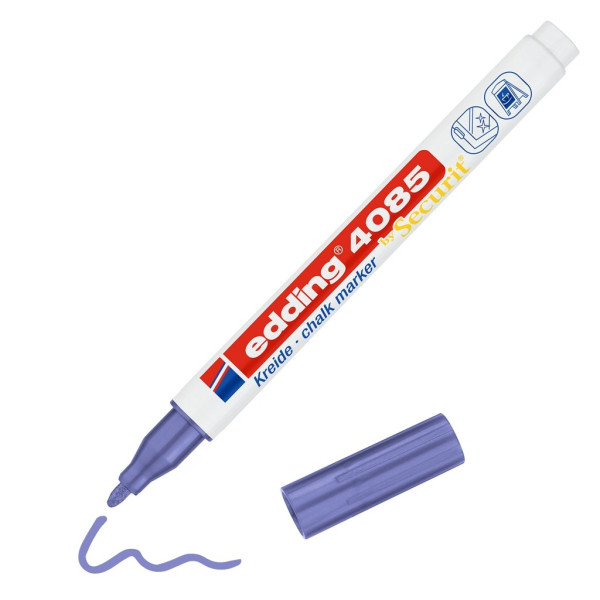 EDDING  CHALK MARKER 4085 ΒΙΟΛΕ ΜΕΤΑΛΛΙΚΟ