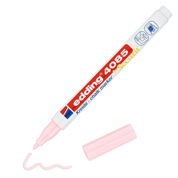 EDDING  CHALK MARKER 4085 ΡΟΖ ΠΑΣΤΕΛ