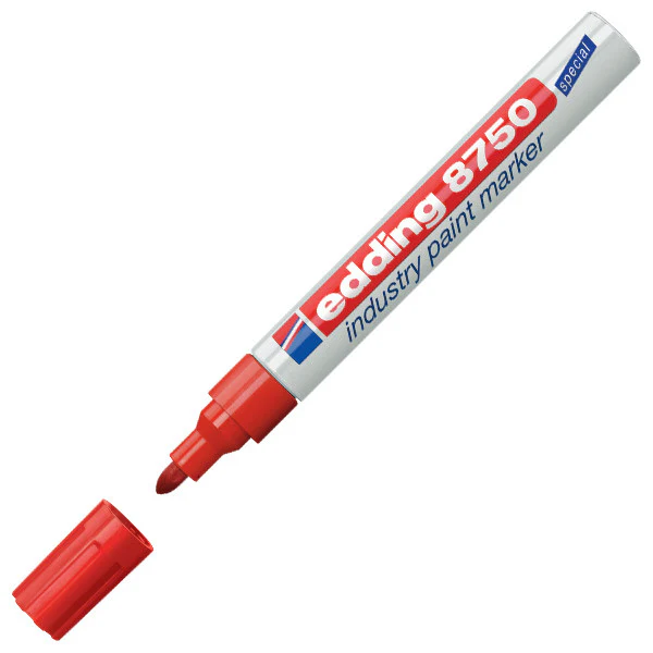 ΜΑΡΚΑΔΟΡΟΣ INDUSTRY PAINT MARKER 2-4mm ΚΟΚΚΙΝΟ