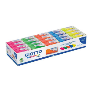 ΓΟΜΟΛΑΣΤΙΧΑ MINIGOMMA FLUO ΔΙΑΦΟΡΑ ΧΡΩΜΑΤΑ GIOTTO