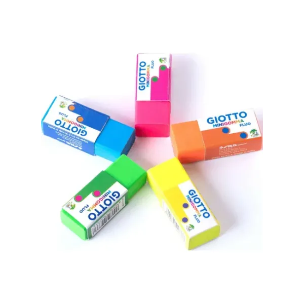 ΓΟΜΟΛΑΣΤΙΧΑ MINIGOMMA FLUO ΔΙΑΦΟΡΑ ΧΡΩΜΑΤΑ GIOTTO