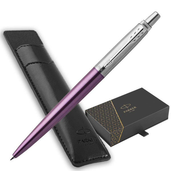 ΣΕΤ PARKER JOTTER CORE VICTORIA VIOLET CT BALLPEN & ΘΗΚΗ