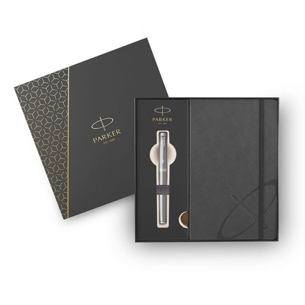 ΣΕΤ PARKER .IM ESSENTIAL S-STEEL CT ΠΕΝΑ & ΣΗΜΕΙΩΜΑΤΑΡΙΟ