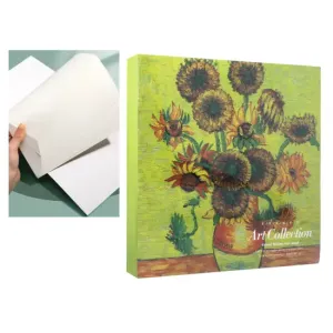 ΜΠΛΟΚ ΣΧΕΔΙΟΥ - Van Gogh, Sunflowers in a Vase