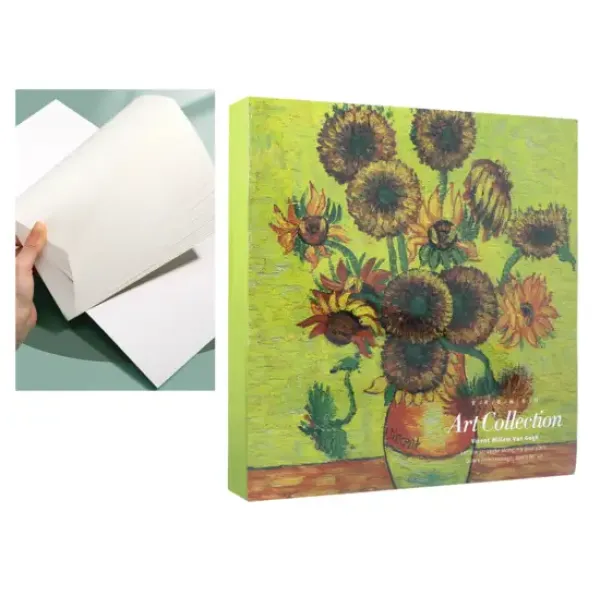 ΜΠΛΟΚ ΣΧΕΔΙΟΥ - Van Gogh, Sunflowers in a Vase