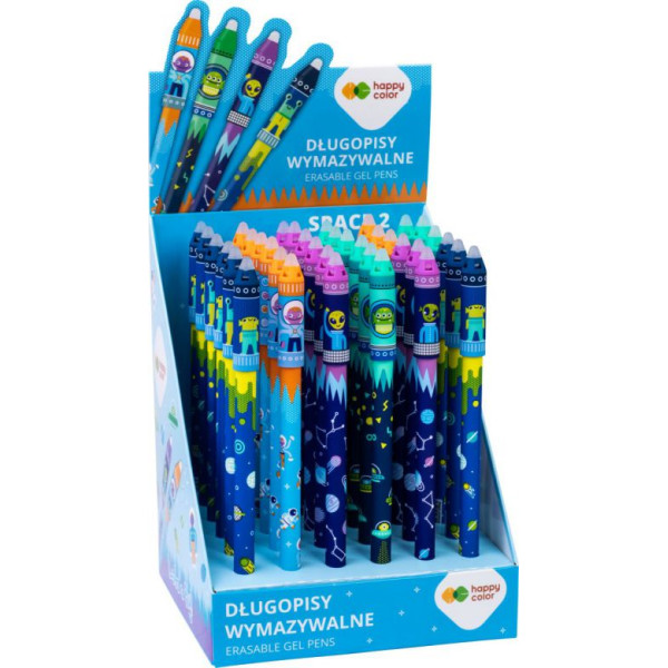 ΣΤΥΛΟ ΣΒΗΝΟΜΕΝΟ GEL PEN SPACE 2 0,5MM ΜΠΛΕ ΧΡΩΜΑΤΟΣ HAPPY COLOR    016919