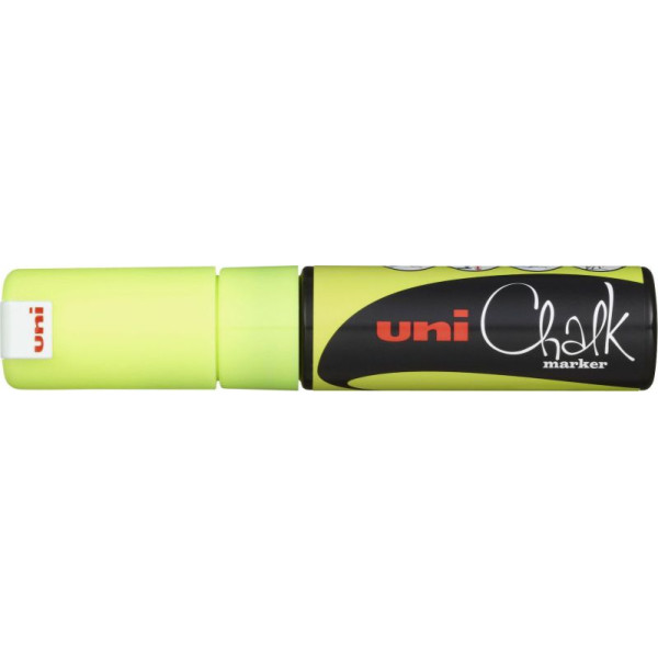 Μαρκαδόρος Υγρής Κιμωλίας Fluo Yellow 8.0mm