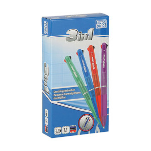 ΣΤΥΛΟ BALLPOINT 3 ΣΕ 1 ΧΡΩΜΑΤΑ