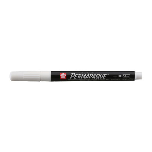 ΜΑΡΚΑΔΟΡΟΣ PERMAPAQUE ΛΕΥΚΟ FINE 1.0mm