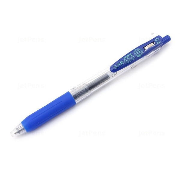 ΣΤΥΛΟ ZEBRA GEL SARASA CLIP 0.4MM ΜΠΛΕ