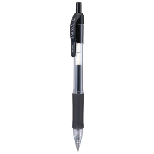 ΣΤΥΛΟ ZEBRA GEL SARASA RETRACTABLE 0.5MM ΜΑΥΡΟ