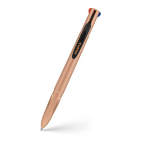 ΣΤΥΛΟ ZEBRA BALL Z-GRIP SMOOTH ROSE GOLD 1.0MM 4 ΧΡΩΜ2 .