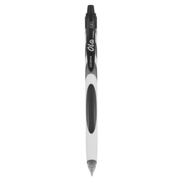 ΣΤΥΛΟ ZEBRA  GEL OLA 0.7MM ΜΑΥΡΟ