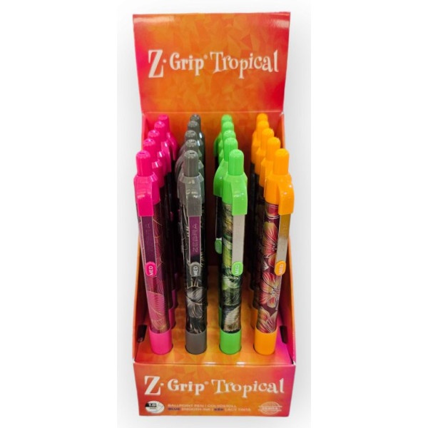 ΣΤΥΛΟ BALL Z-GRIP TROPICAL 1,0 ΜΠΛΕ