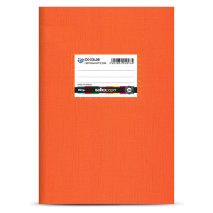 ΤΕΤΡΑΔΙΑ ΕΚΘΕΣΕΩΝ ΧΡΩΜΑΤΙΣΤΑ EX-COLOR 80g 17Χ25 50φ ΠΟΡΤΟΚΑΛΙ