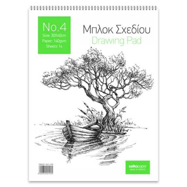 ΜΠΛΟΚ ΣΧΕΔΙΟΥ 30Χ40 ΝΟ4 14Φ