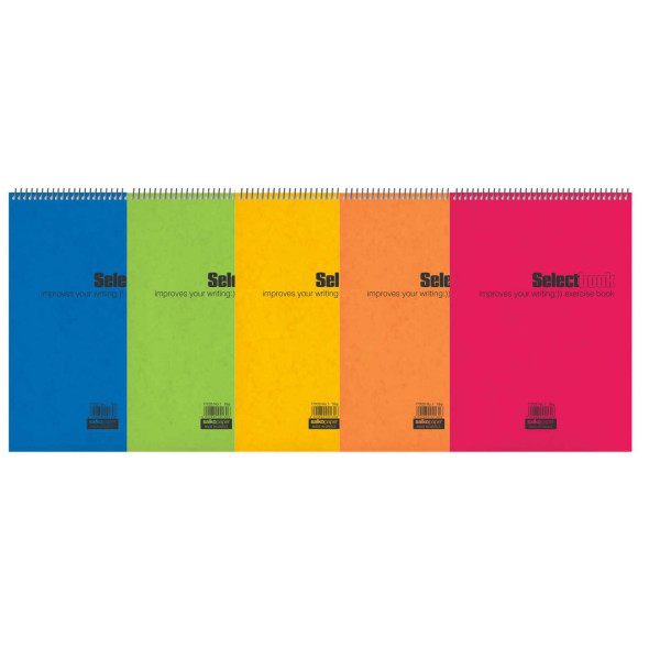 ΜΠΛΟΚ ΣΠΙΡΑΛ SELECT 14X21/120ΣΕΛ MIX COLOUR
