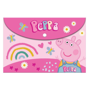 ΦΑΚΕΛΟΣ ΚΟΥΜΠΙ Α4 PEPPA PIG