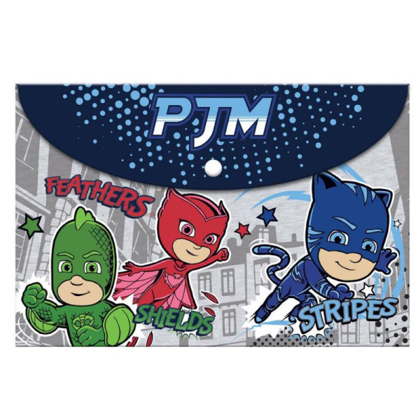 ΦΑΚΕΛΟΣ ΚΟΥΜΠΙ Α4 PJ MASKS
