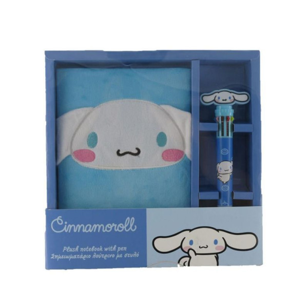 ΣΗΜΕΙΩΜΑΤΑΡΙΟ ΛΟΥΤΡΙΝΟ 14Χ20  ΜΕ ΣΤΥΛΟ  CINNAMOROLL