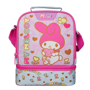ΤΣΑΝΤΑΚΙ ΦΑΓΗΤΟΥ MY MELODY MUST TEAM ΙΣΟΘΕΡΜΙΚΟ ΜΕ 2 ΘΗΚΕΣ