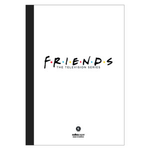ΤΕΤΡΑΔΙΟ ΚΟΛΛΗΤΟ "F.R.I.E.N.D.S 360" ΡΙΓΕ 2 ΘΕΜΑΤΑ Α4 64 ΦΥΛΛΑ