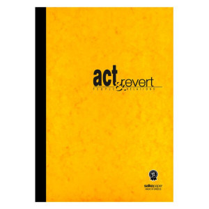 ΤΕΤΡΑΔΙΟ ΚΟΛΛΗΤΟ "ACT & REVERT 360" ΡΙΓΕ 3 ΘΕΜΑΤΑ 17x25 96 ΦΥΛΛΑ