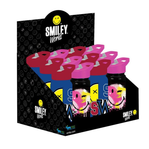 ΠΑΓΟΥΡΙ ΠΑΙΔΙΚΟ 500 ML SMILEY ΑΛΟΥΜΙΝΙΟΥ ΜΕ ΚΑΛΑΜΑΚΙ