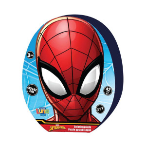 ΠΑΖΛ ΧΡΩΜΑΤΙΣΜΟΥ 2 ΟΨΕΩΝ SPIDER - MAN LUNA TOYS 42ΤΜΧ. 42X42ΕΚ.
