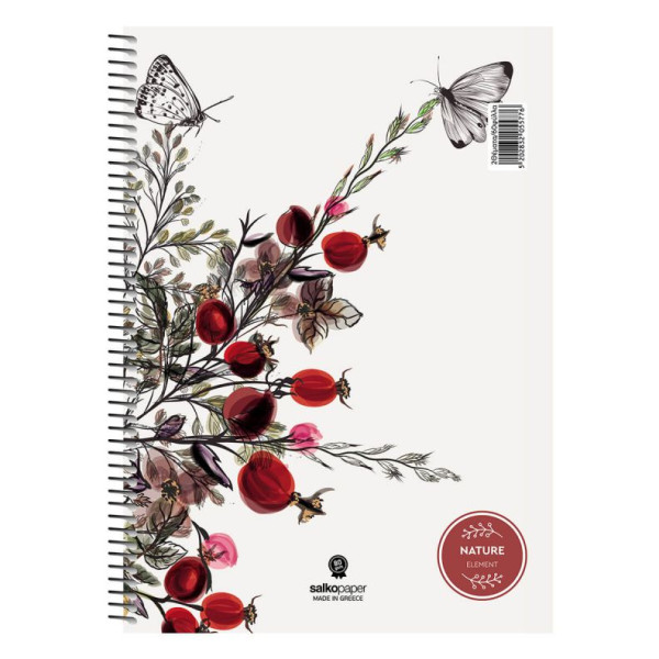 ΣΠΙΡΑΛ NATURA 21X29/240ΣΕΛ 4Θ