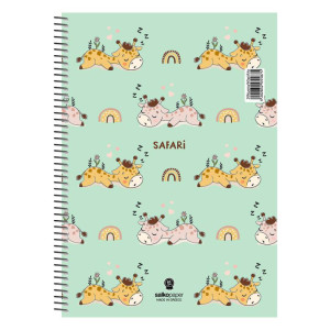 ΣΠΙΡΑΛ SAFARI 21X29/120ΣΕΛ 2Θ