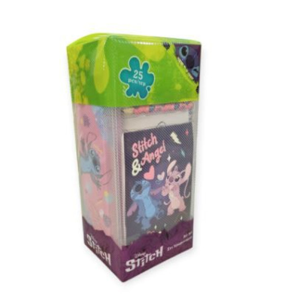 ΣΕΤ ΧΡΩΜΑΤΙΣΜΟΥ ΜΕ ΚΑΣΕΤΙΝΑ 25ΤΕΜ ΣΕ PP ΚΟΥΤΙ LILO & STITCH