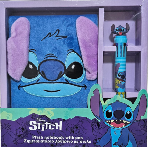 ΣΗΜΕΙΩΜΑΤΑΡΙΟ ΛΟΥΤΡΙΝΟ 14Χ20  ΜΕ ΣΤΥΛΟ LILO-STITCH