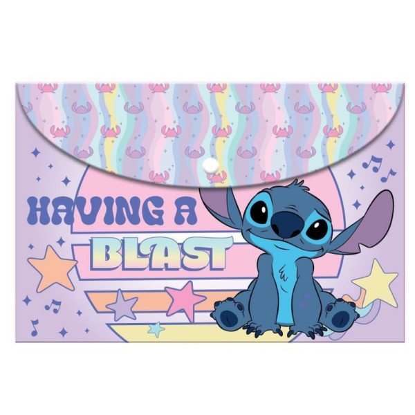 ΦΑΚΕΛΟΣ ΚΟΥΜΠΙ Α4 LILO & STITCH