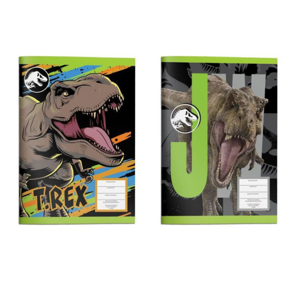 ΤΕΤΡΑΔΙΟ ΚΑΡΦΙΤΣΑ 17Χ25 JURASSIC 40Φ 2ΣΧ.