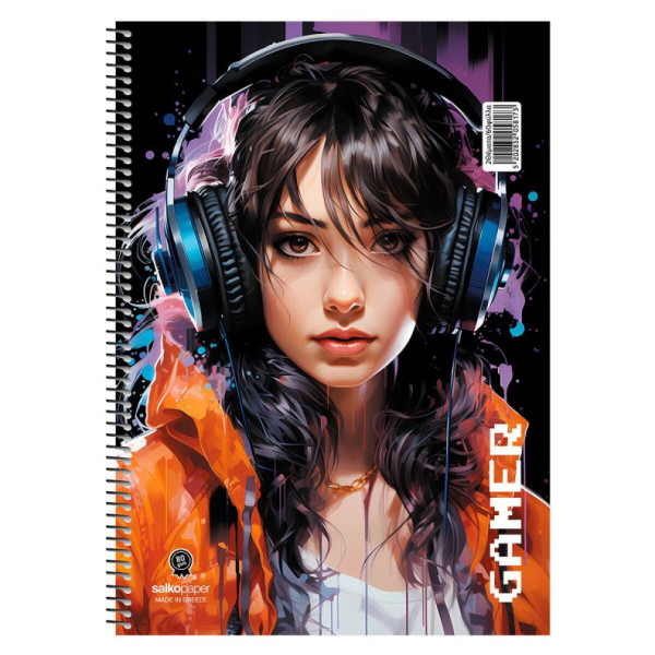 ΣΠΙΡΑΛ GAMER 17X25/240ΣΕΛ 4Θ