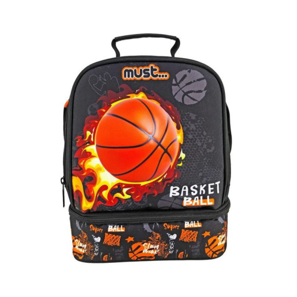 ΤΣΑΝΤΑΚΙ ΦΑΓΗΤΟΥ ΙΣΟΘΕΡΜΙΚΟ MUST YUMMY BASKETBALL 2 ΘΗΚΕΣ