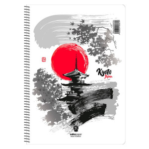 ΣΠΙΡΑΛ KYOTO  21X29/180 ΣΕΛ 3Θ
