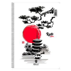 ΣΠΙΡΑΛ KYOTO  21X29/240 ΣΕΛ 4Θ
