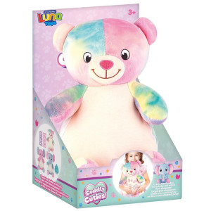 ΛΟΥΤΡΙΝΟ ΜΑΓΙΚΟ ΑΡΚΟΥΔΑΚΙ CUDDLY CUTIES LUNA TOYS 17X18X 26,5 ΕΚ.