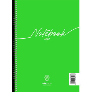 ΣΠΙΡΑΛ NOTEBOOK FLUO 17X25/120σελ. 2θ