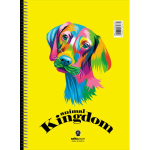 ΣΠΙΡΑΛ ANIMAL KINGDOM 17X25/240σελ. 4θ