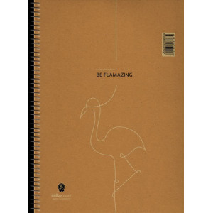 ΣΠΙΡΑΛ NOTEBOOK QUOTE OF THE DAY 17X25/240σελ. 4θ