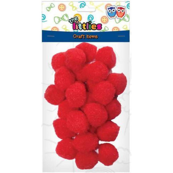 ΠΟΜ ΠΟΜ ΚΟΚΚΙΝΟ 15ΜΜ 60ΤΕΜΑΧΙΑ