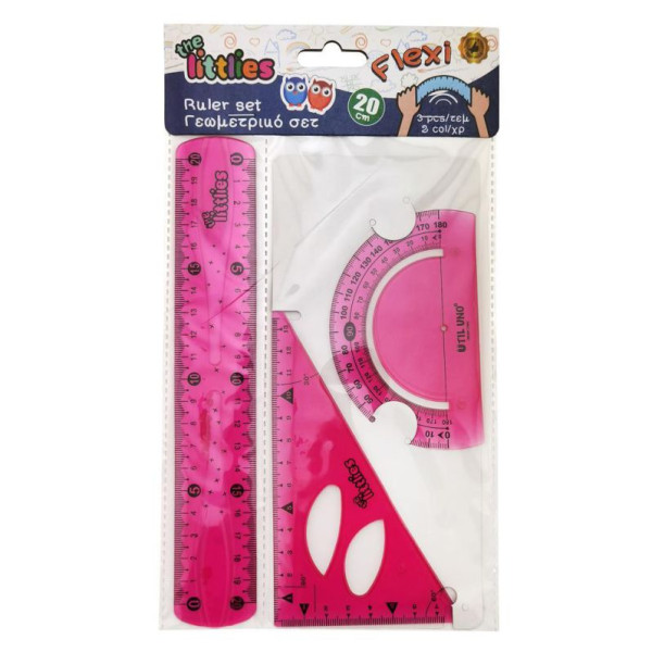 ΣΕΤ ΧΑΡΑΚΕΣ FLEXI 3ΤEM 20CM 2ΧΡΩΜ THE LITTLIES